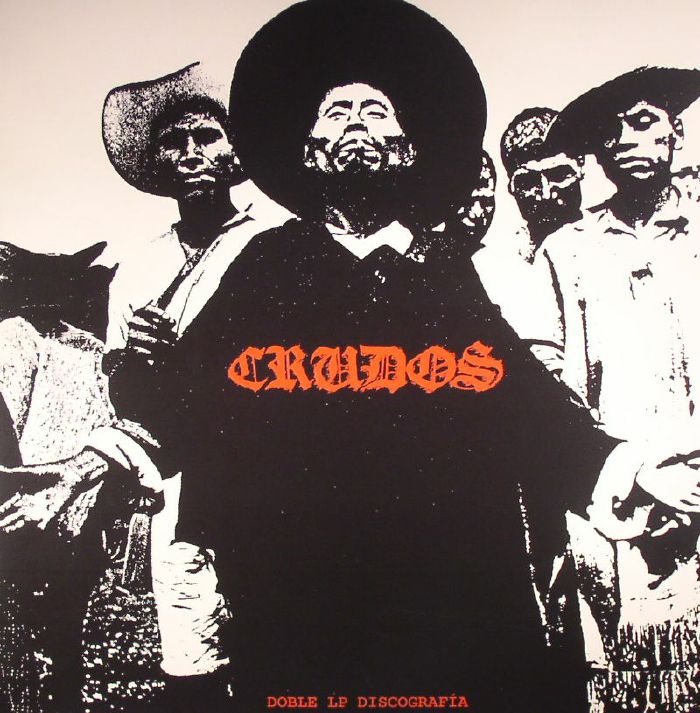 LOS CRUDOS - Doble LP Discograf a vinyl sleeve
