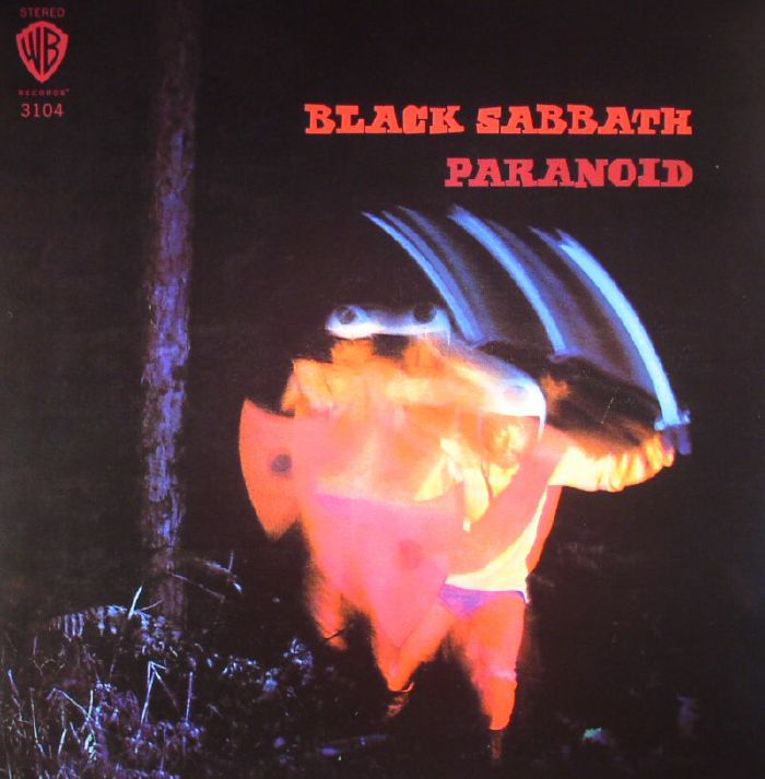 BLACK SABBATH - Paranoid vinyl sleeve