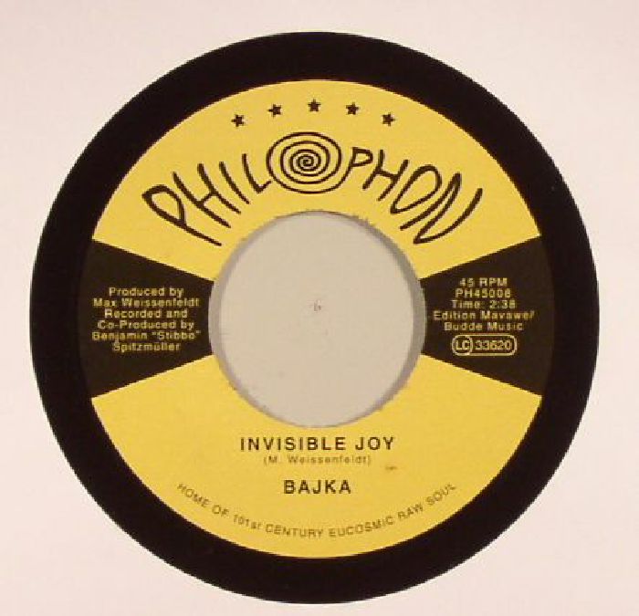 BAJKA - The World/Invisible Joy vinyl sleeve