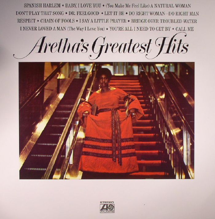 FRANKLIN, Aretha - Aretha's Greatest Hits vinyl sleeve