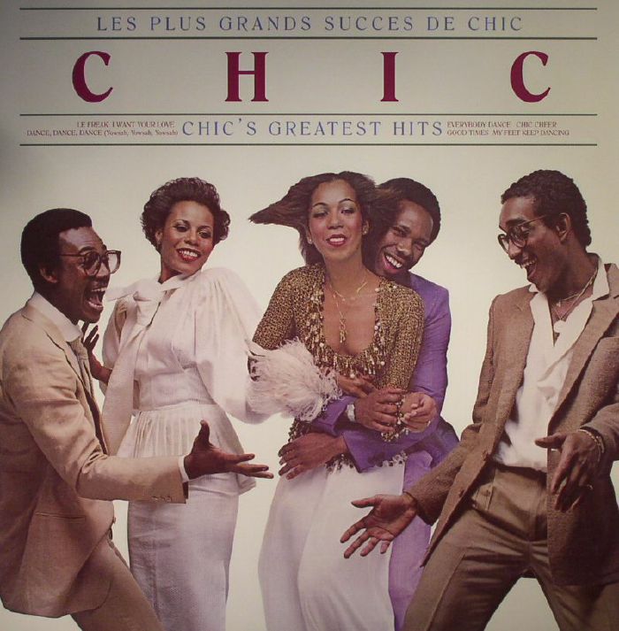 CHIC - Les Plus Grands Succes De Chic: Chic's Greatest Hits vinyl sleeve
