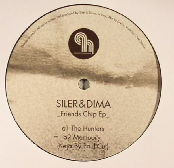 SILER & DIMA - Friends Chip EP vinyl sleeve