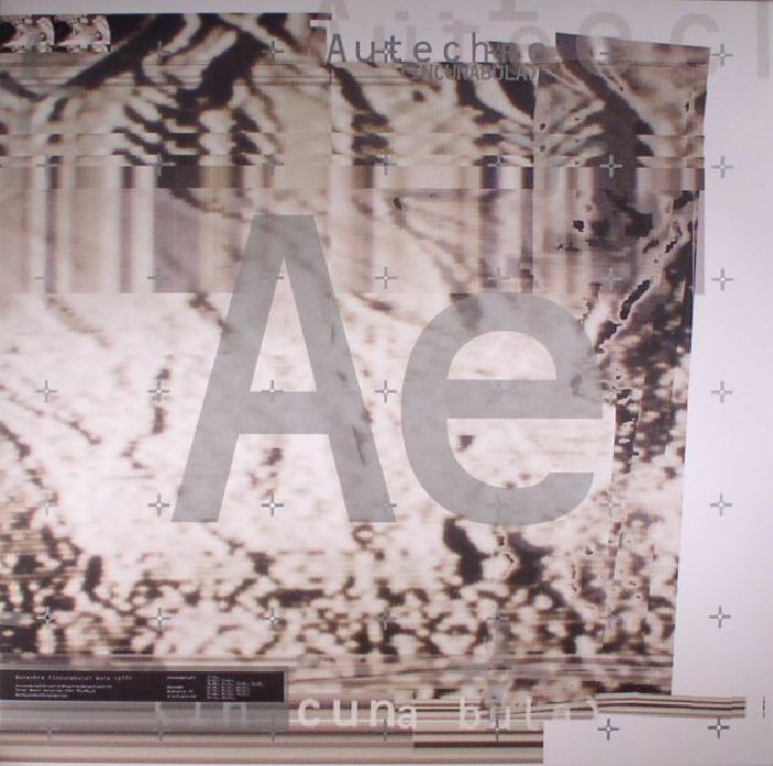 Autechre - Incunabula (reissue) vinyl sleeve