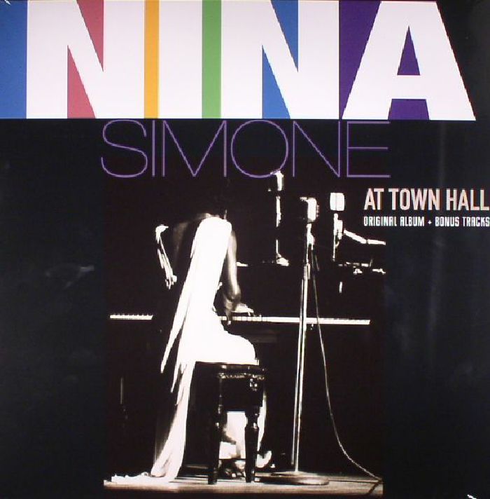 SIMONE, Nina - At Town Hall (reissue) vinyl sleeve