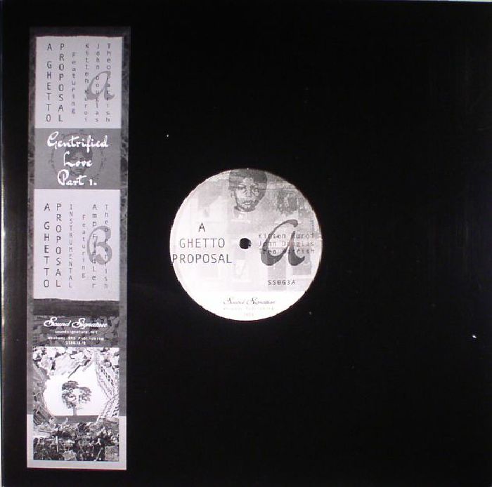 PARRISH, Theo/KITTEN KUROI/JOHN DOUGLAS/AMP FIDDLER - Gentrified Love Part 1 vinyl sleeve
