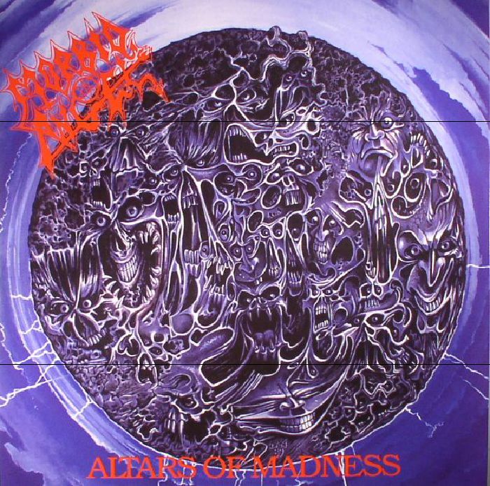MORBID ANGEL - Altars Of Madness (reissue) vinyl sleeve