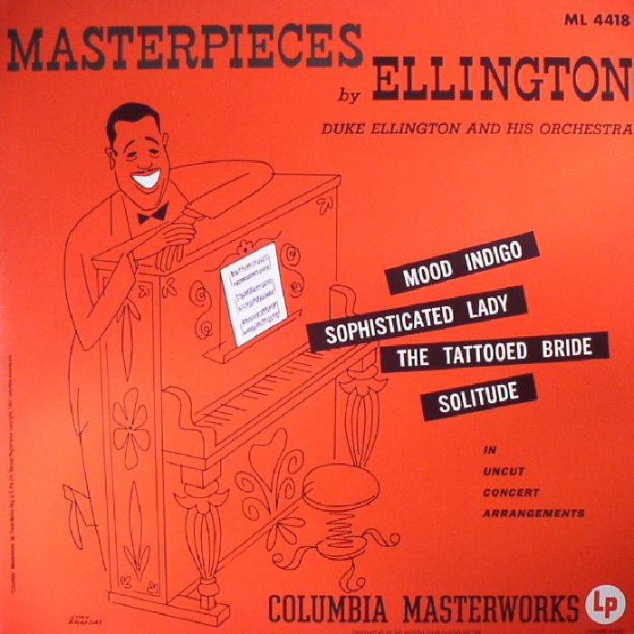 ELLINGTON, Duke & HIS ORCHESTRA - Masterpieces By Ellington vinyl sleeve