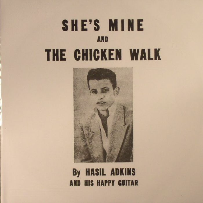 ADKINS, Hasil & HIS HAPPY GUITAR - She's Mine vinyl sleeve