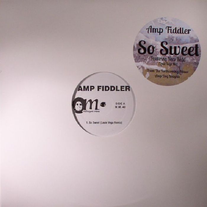AMP FIDDLER feat NECO REDD - So Sweet vinyl sleeve