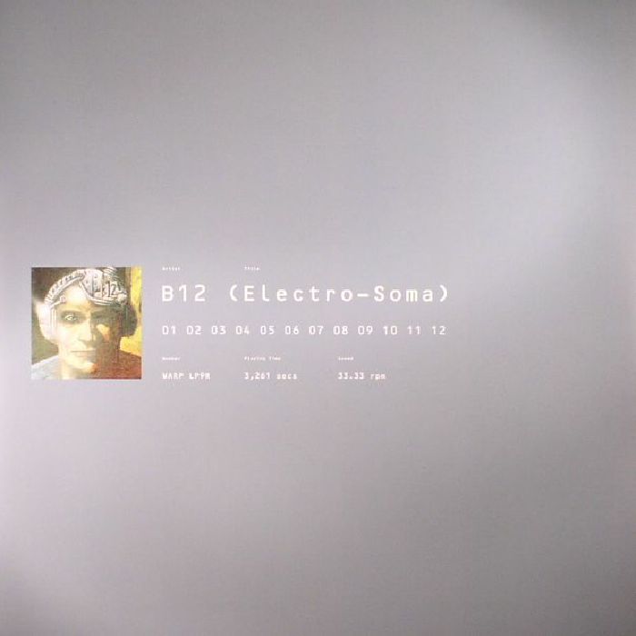 B12 - Electro Soma (reissue) vinyl sleeve