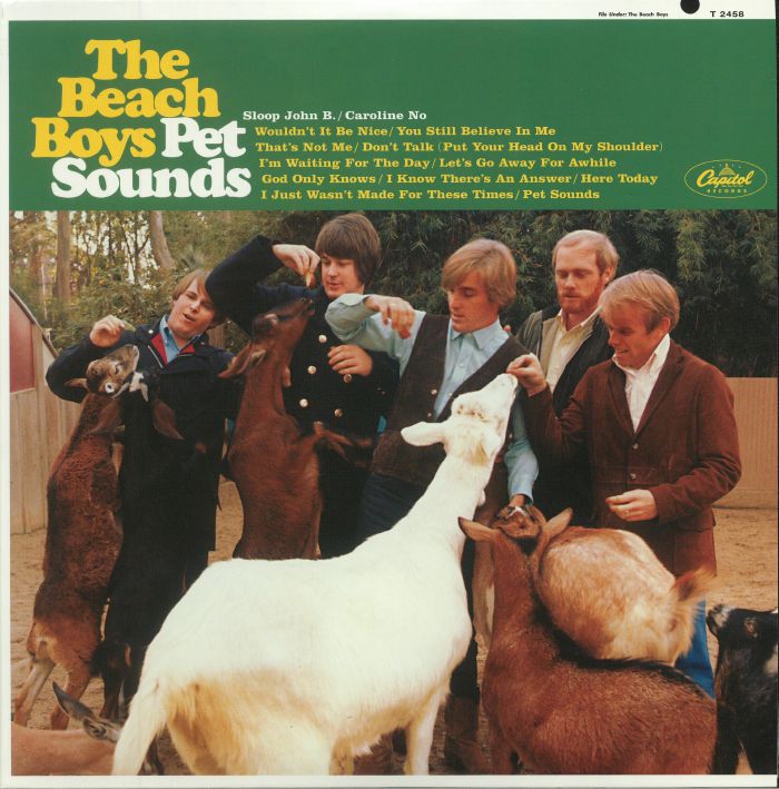 BEACH BOYS, The - Pet Sounds (mono) (reissue) vinyl sleeve