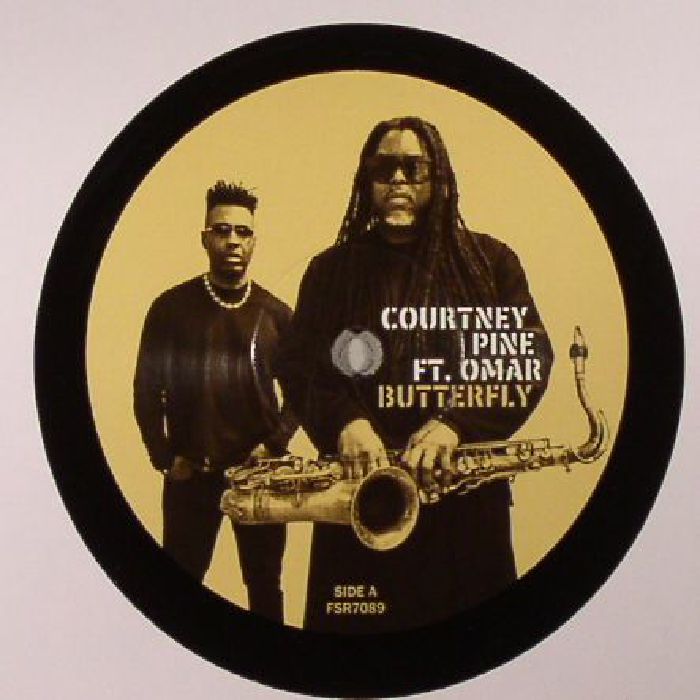 PINE, Courtney feat OMAR - Butterfly vinyl sleeve