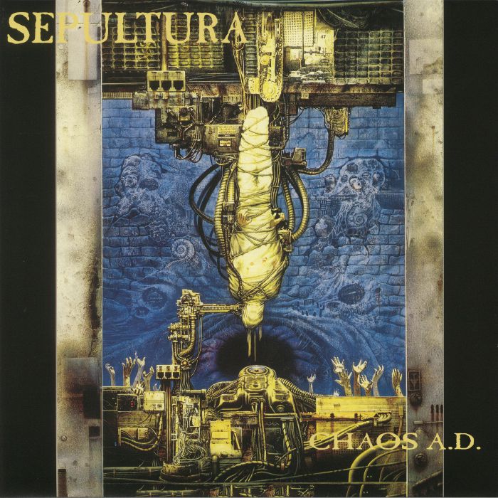 SEPULTURA - Chaos AD (remastered) vinyl sleeve