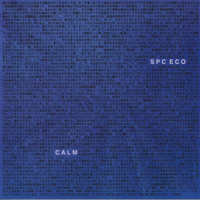 SPC ECO - Calm vinyl sleeve