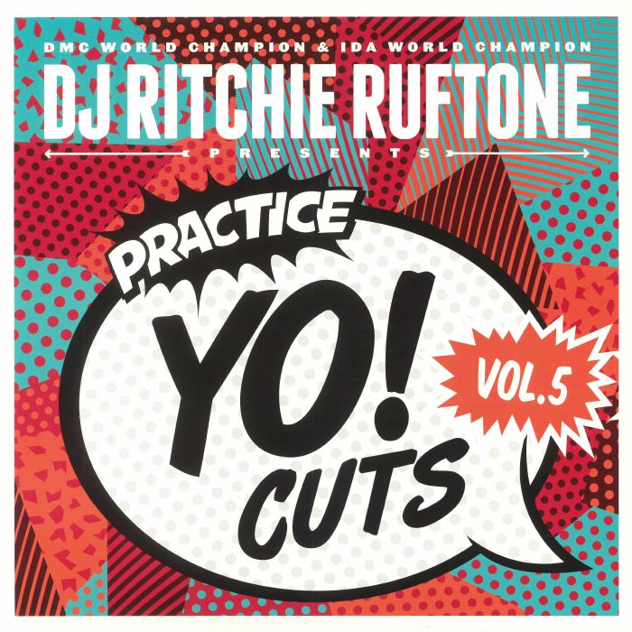 DJ RITCHIE RUFTONE - Practice Yo! Cuts Vol 5 vinyl sleeve