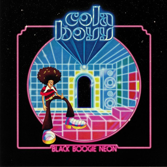 COLA BOYY - Black Boogie Neon vinyl sleeve