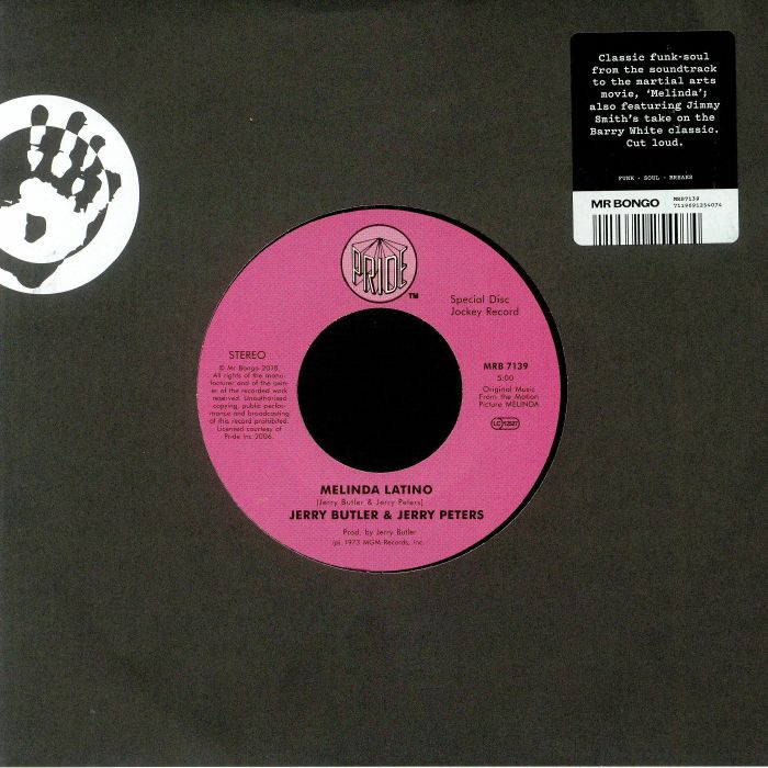 Jerry Butler & Jerry Peters / Jimmy Smith - Melinda Latino / I'm Gonna Love You Just A Little Bit More Babe vinyl sleeve