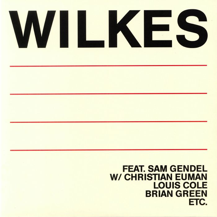 WILKES, Sam - Wilkes vinyl sleeve