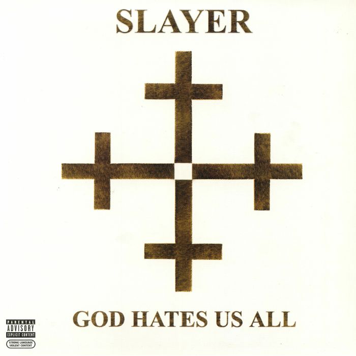 SLAYER - God Hates Us All vinyl sleeve