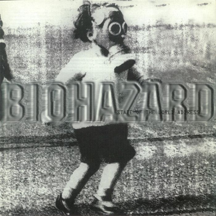 BIOHAZARD - State Of The World Address (reissue) vinyl sleeve