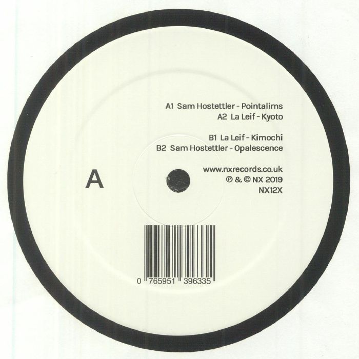 HOSTETTLER, Sam/LA LEIF - NX12X vinyl sleeve