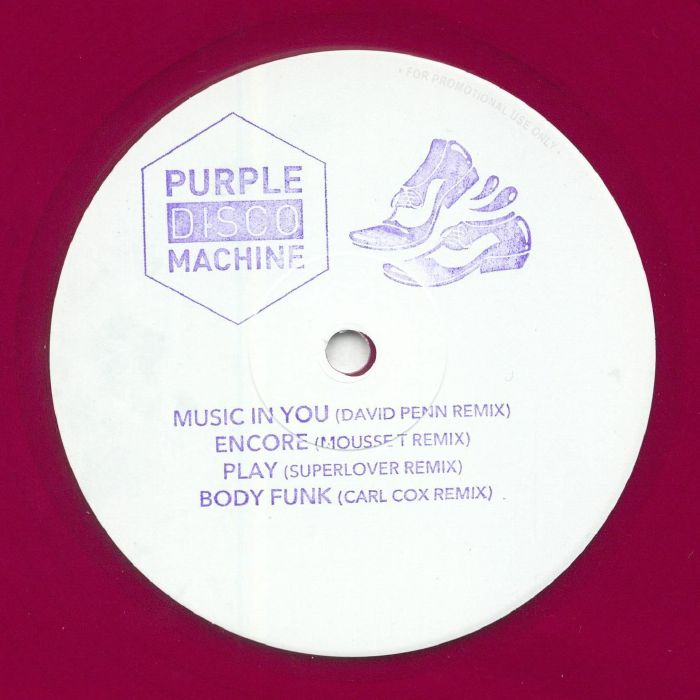 PURPLE DISCO MACHINE - The Soulmatic Remixes (Record Store Day 2019) vinyl sleeve