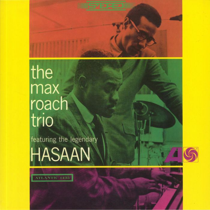 MAX ROACH TRIO, The/THE LEGENDARY HASAAN - The Max Roach Trio Featuring The Legendary Hasaan vinyl sleeve