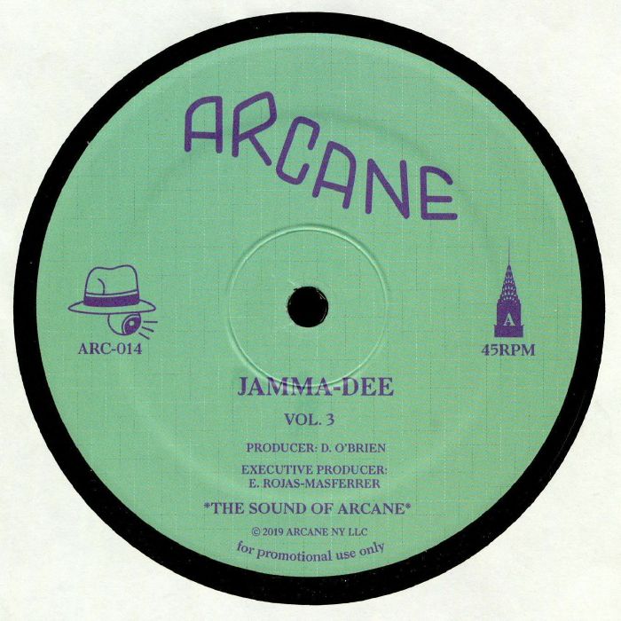 JAMMA DEE - Vol 3 vinyl sleeve
