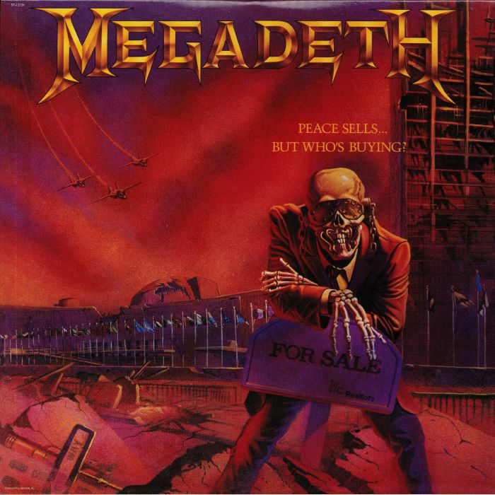 MEGADETH - Peace Sells But Who's Buying? vinyl sleeve