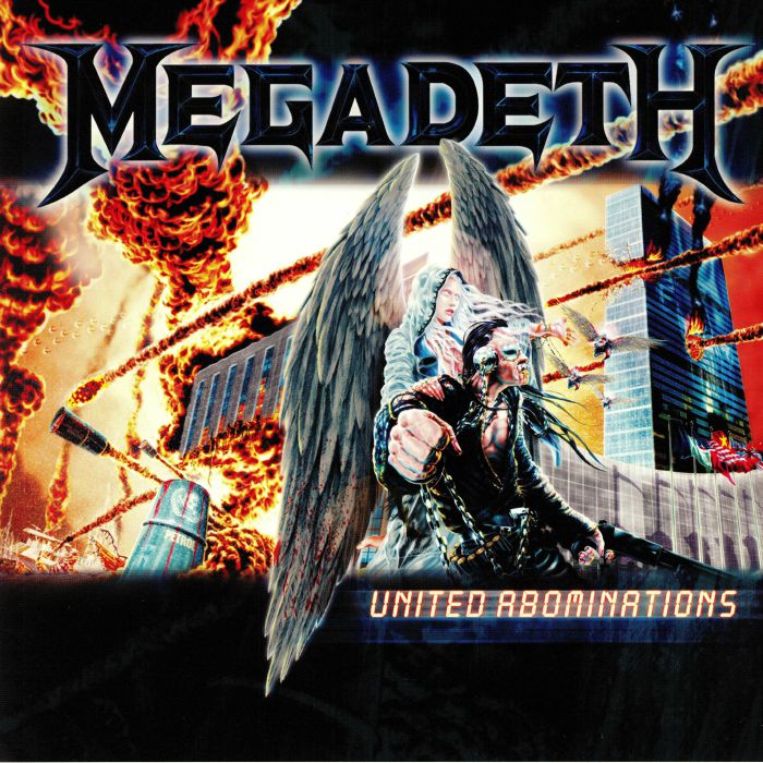 MEGADETH - United Abominations (reissue) vinyl sleeve