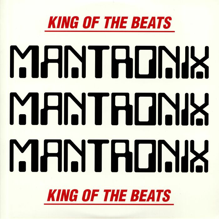 MANTRONIX - King Of The Beats: Anthology 1985-1989 vinyl sleeve