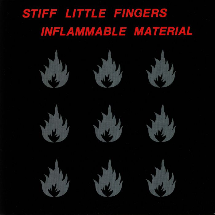 STIFF LITTLE FINGERS - Inflammable Material (reissue) vinyl sleeve