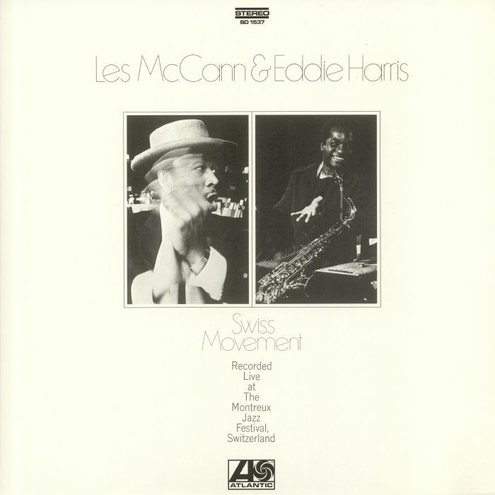 McCANN, Les/EDDIE HARRIS - Swiss Movement (remastered) vinyl sleeve