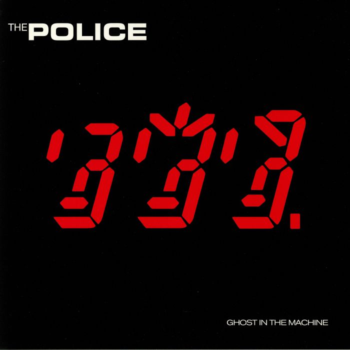 POLICE, The - Ghost In The Machine (reissue) vinyl sleeve