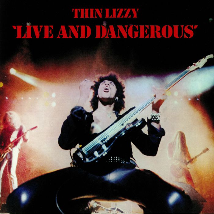 THIN LIZZY - Live & Dangerous (reissue) vinyl sleeve