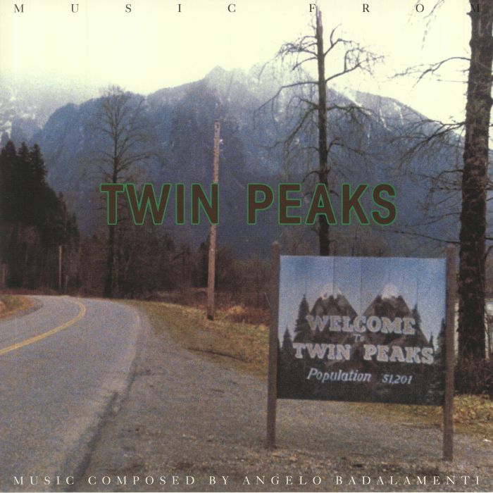 BADALAMENTI, Angelo - Music From Twin Peaks (Soundtrack) (reissue) vinyl sleeve