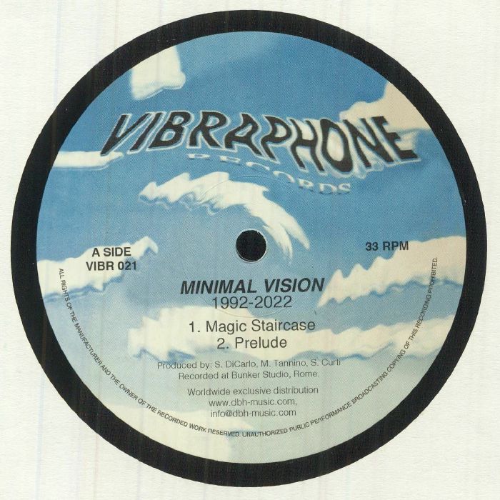MINIMAL VISION - Minimal Vision 1992-2022 vinyl sleeve