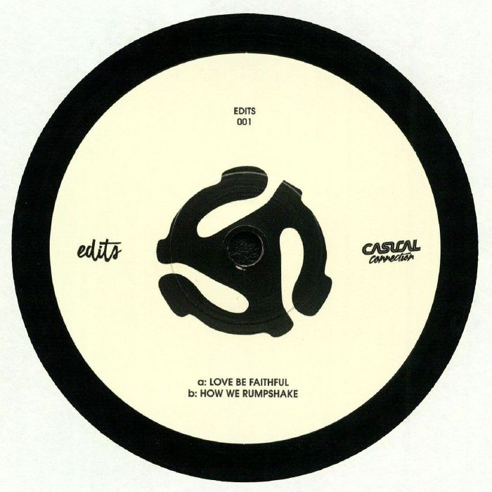 CASUAL CONNECTION - Edits 001 vinyl sleeve