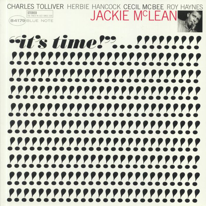Jackie McLEAN - It's Time (Tone Poet Series) (reissue) vinyl sleeve