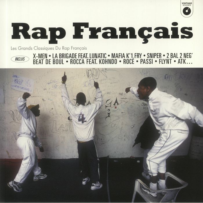 VARIOUS - Vintage Sounds: Rap Francais vinyl sleeve