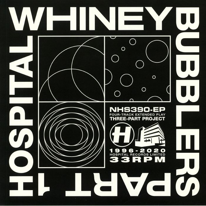 WHINEY - Bubblers Part 1 vinyl sleeve