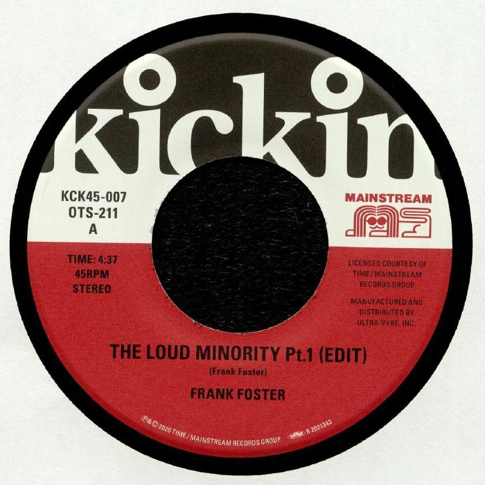 FOSTER, Frank - The Loud Minority vinyl sleeve
