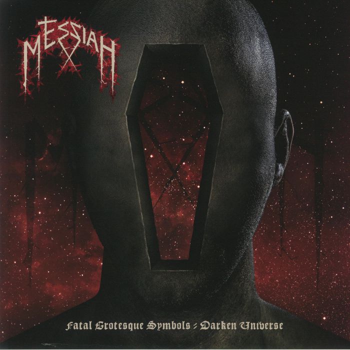 MESSIAH - Fatal Grotesque Symbols Darken Universe vinyl sleeve