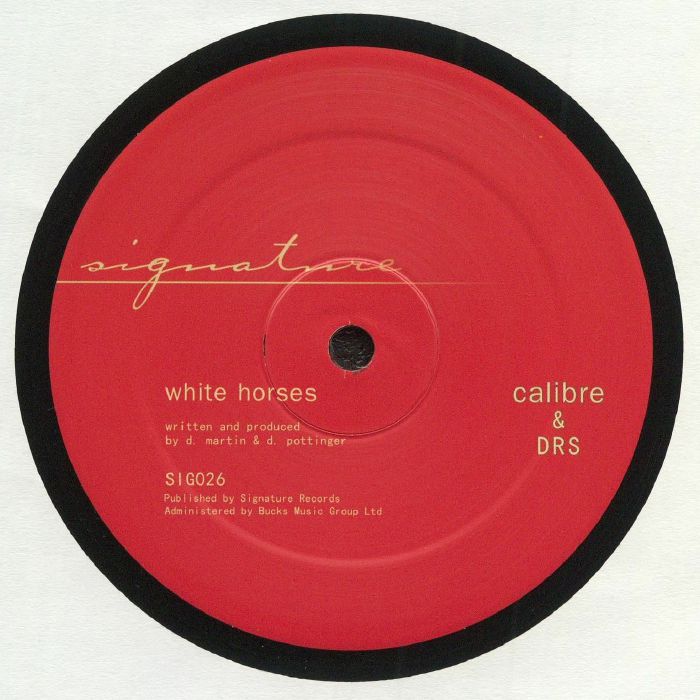 CALIBRE/DRS - White Horses vinyl sleeve