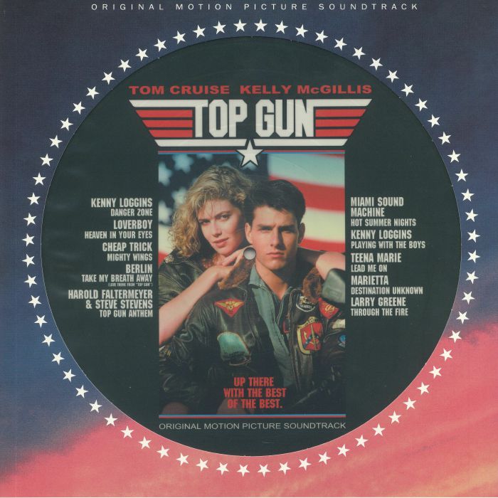VARIOUS - Top Gun (Soundtrack) vinyl sleeve