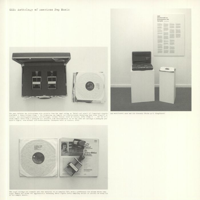 GESELLSCHAFT ZUR EMANZIPATION DES SAMPLES - Anthology Of American Pop Music vinyl sleeve