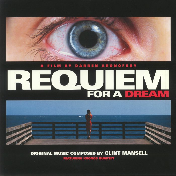 MANSELL, Clint feat KRONOS QUARTET, Requiem For A Dream (Soundtrack) vinyl sleeve