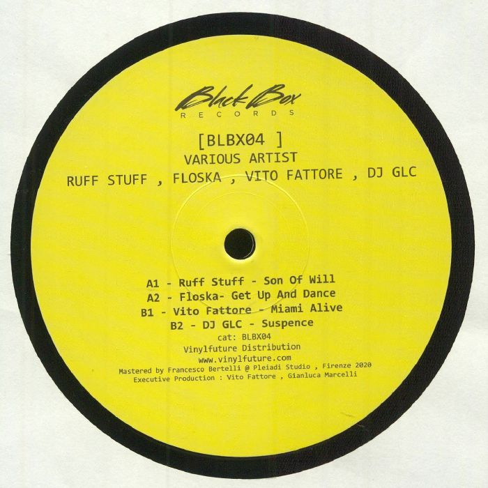 RUFF STUFF/FLOSKA/VITO FATTORE/DJ GLC - BLBX 04 vinyl sleeve