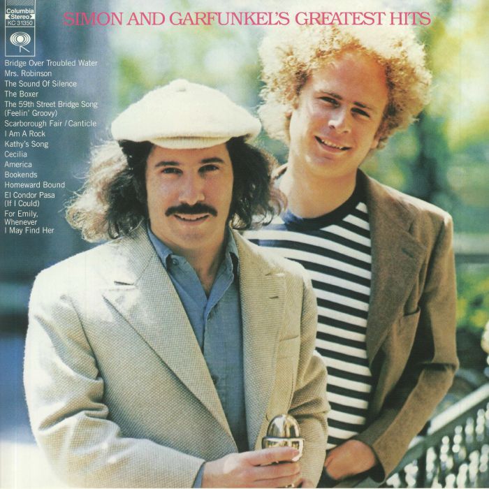 SIMON & GARFUNKEL - Greatest Hits (reissue) vinyl sleeve