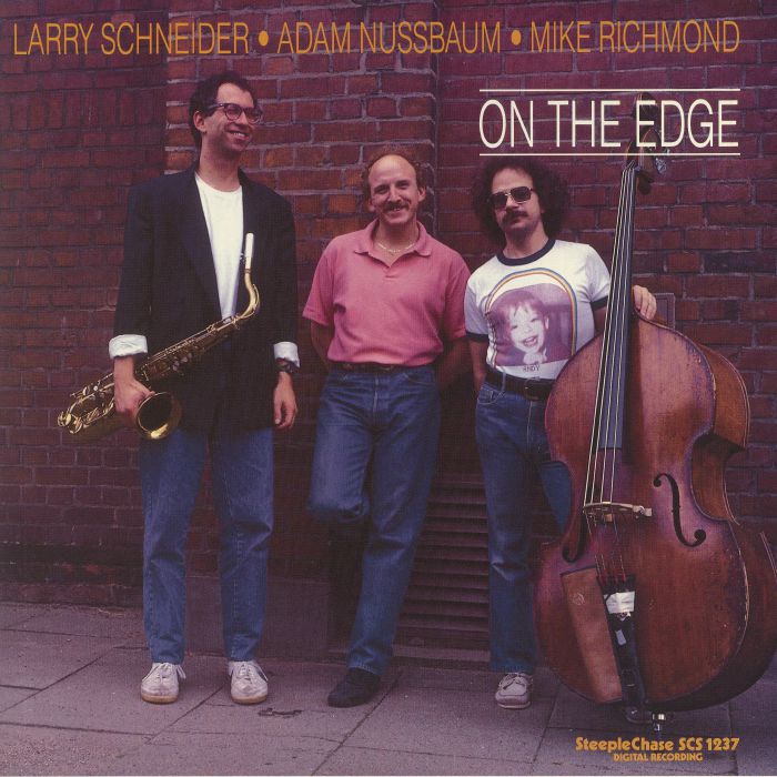 SCHNEIDER, Larry/ADAM NUSSBAUM/MIKE RICHMOND - On The Edge vinyl sleeve